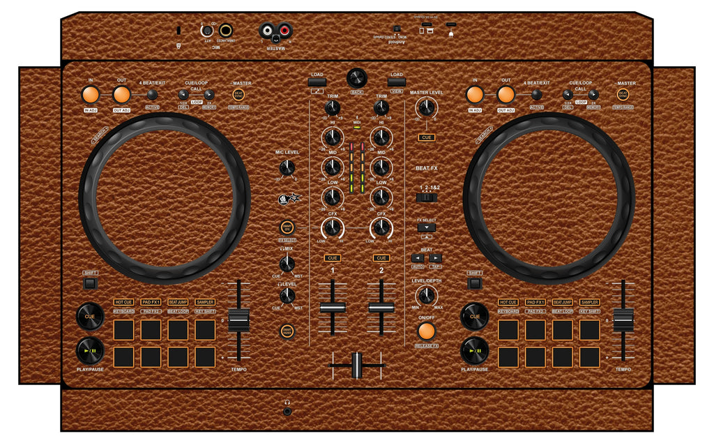 Pioneer DJ DDJ FLX 4 Skin Leather