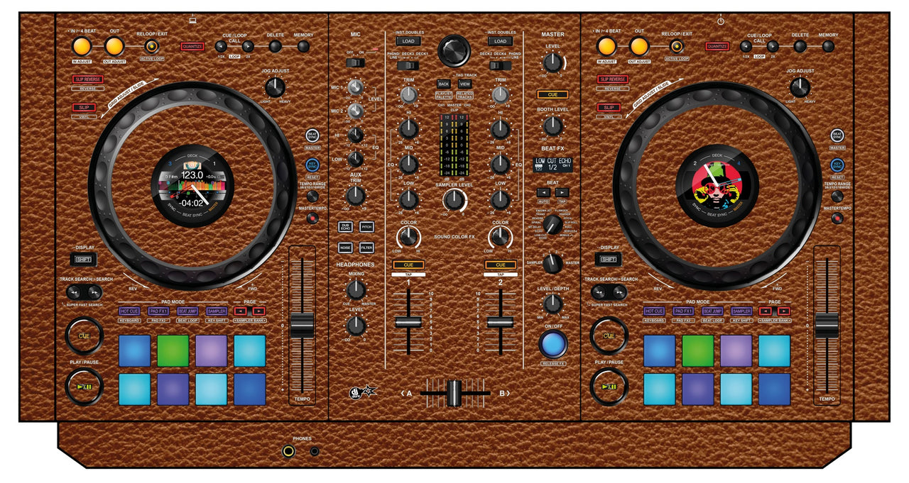 Pioneer DJ DDJ 800 Skin Leather