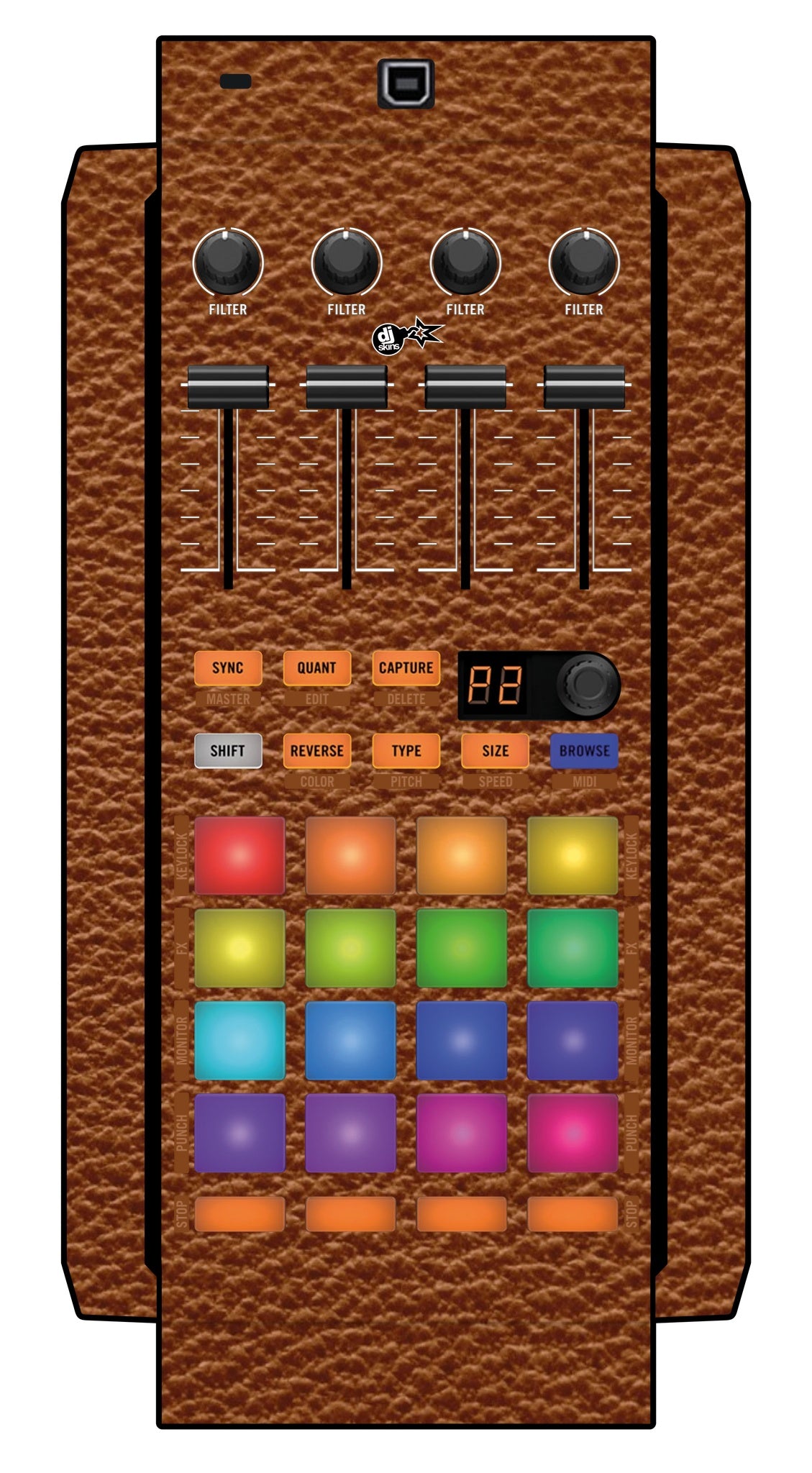 Native Instruments F1 Skin Leather