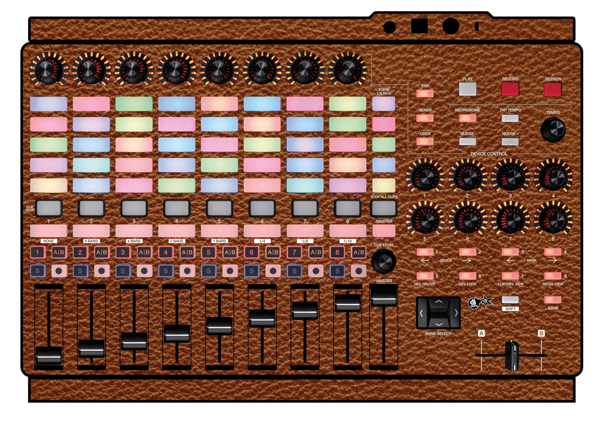 Akai Pro APC 40 MK2 Skin Leather