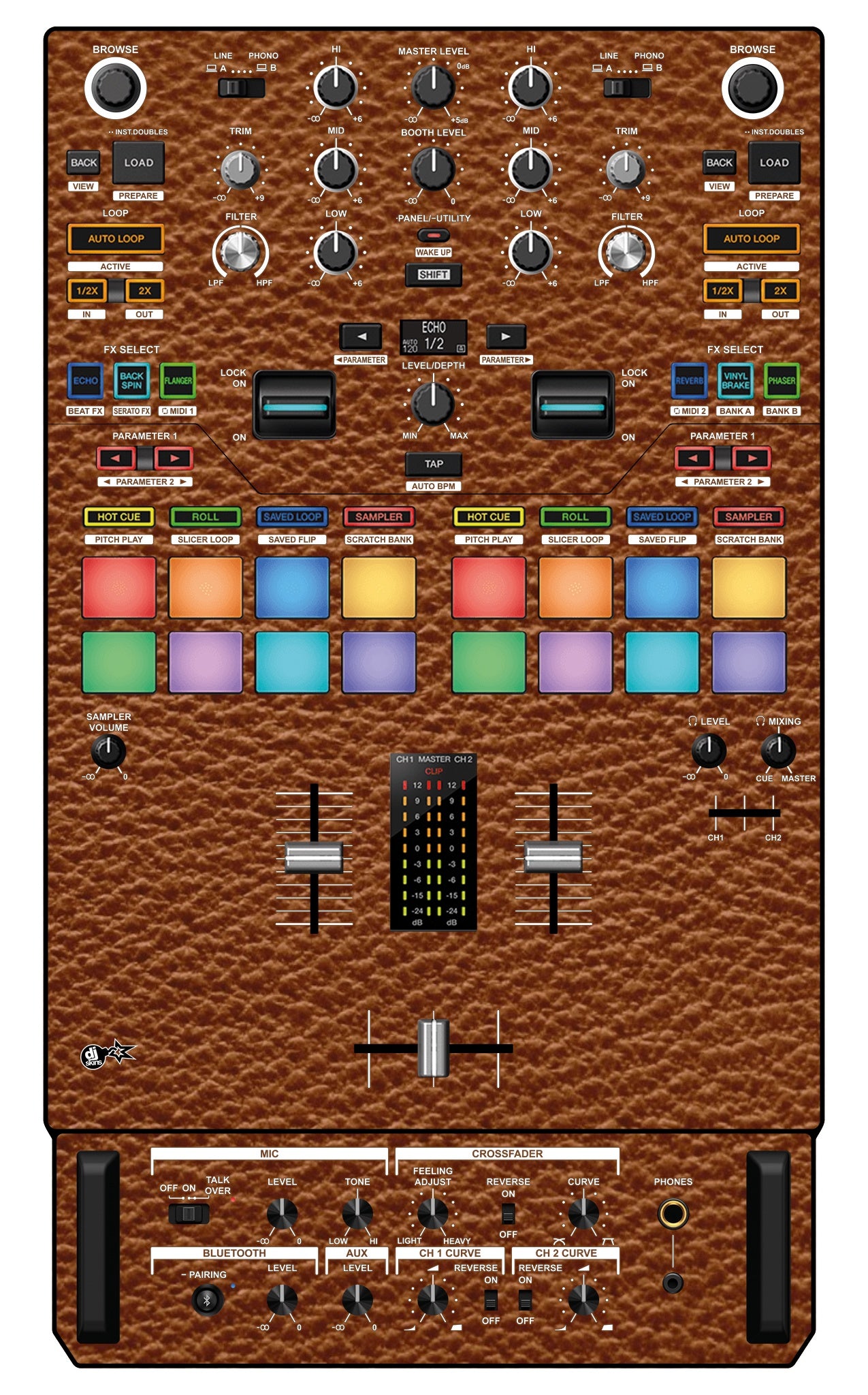 Pioneer DJ DJM S7 Skin Leather