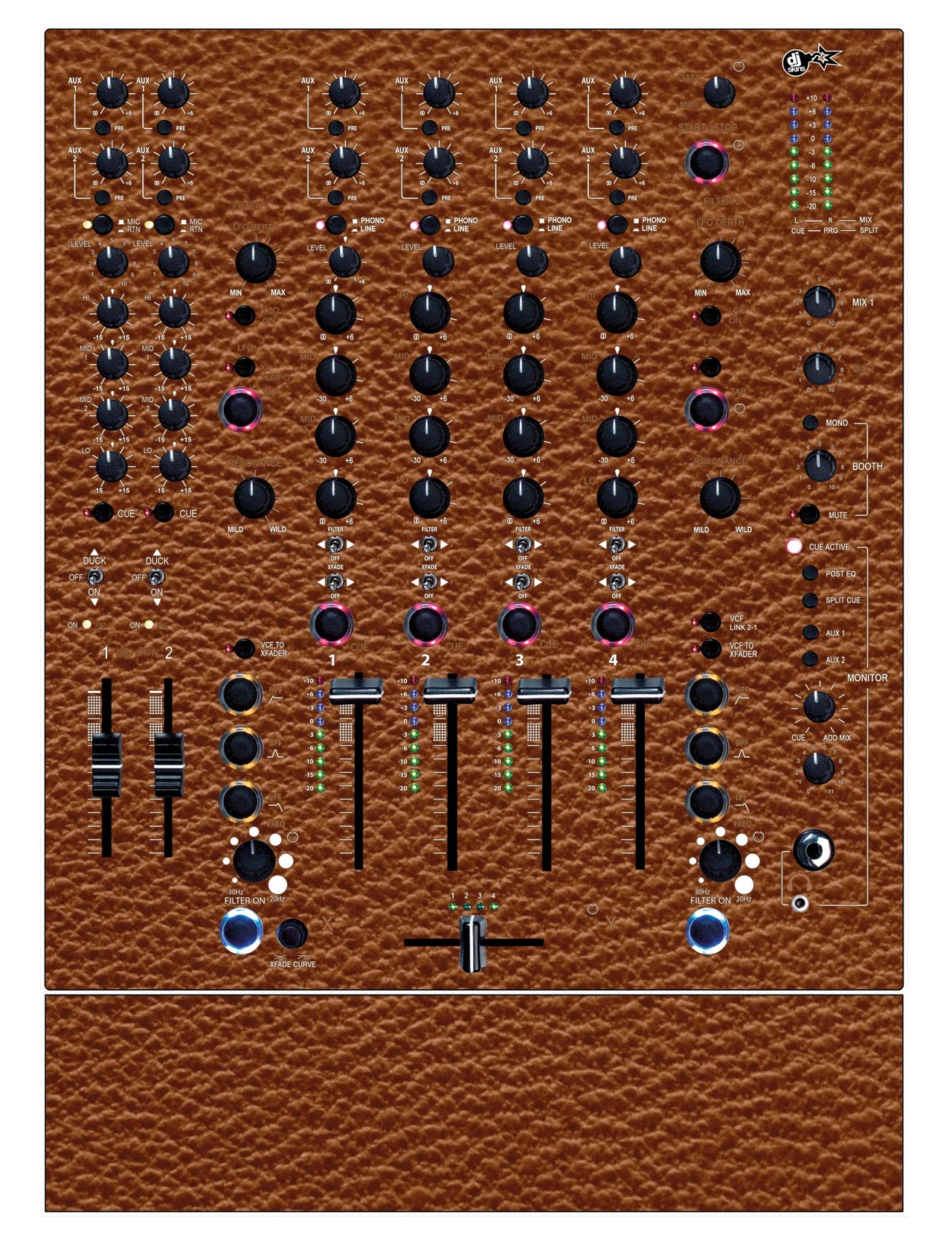 Allen and Heath XONE 92 Skin Leather