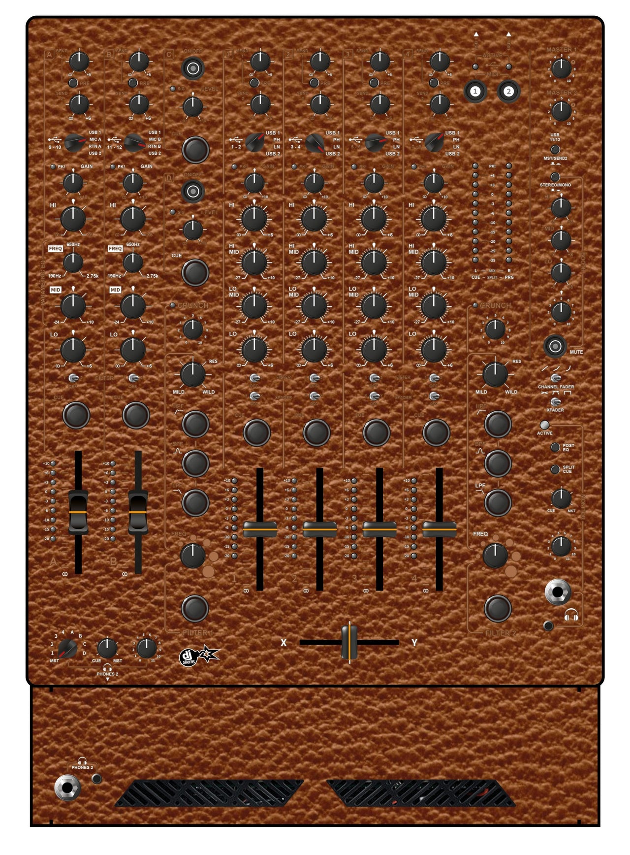 Allen and Heath XONE 96 Skin Leather