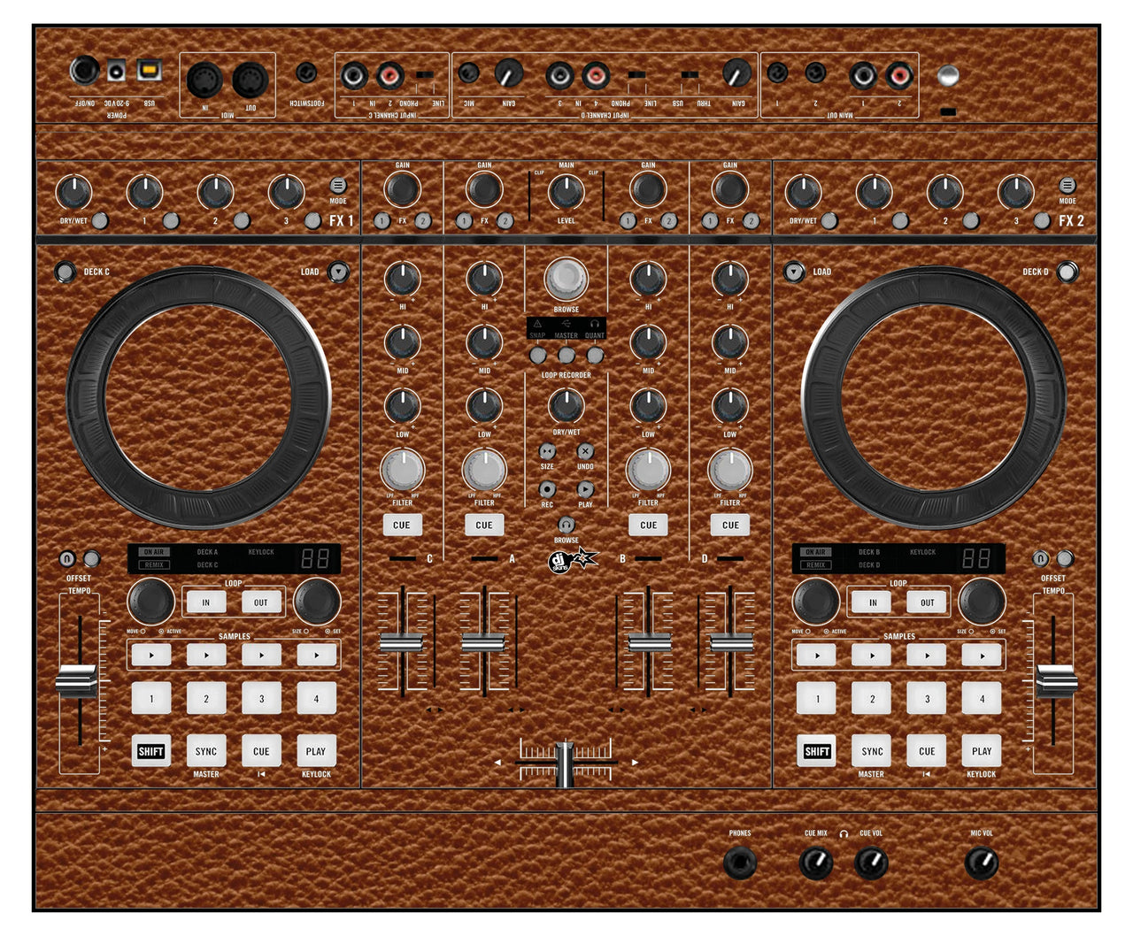 Native Instruments S4 MK1 Skin Leather