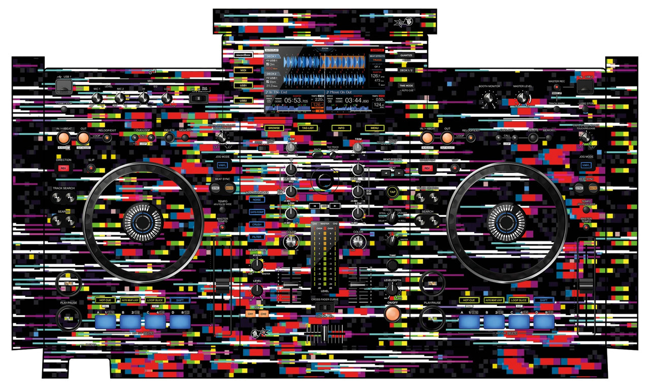 Pioneer DJ XDJ RX Skin Lost Signal