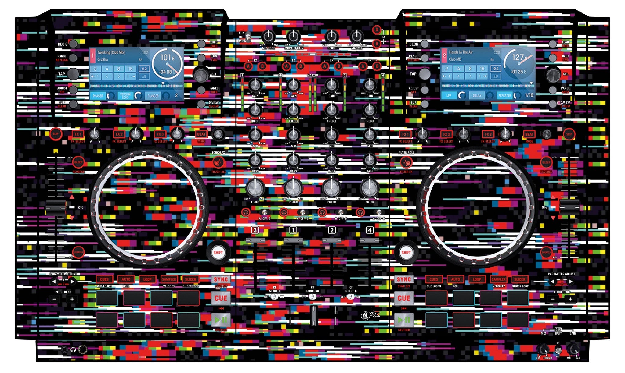 Numark NV Skin Lost Signal