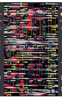 Pioneer DJ DDJ FLX10 MIXER Skin Lost Signal