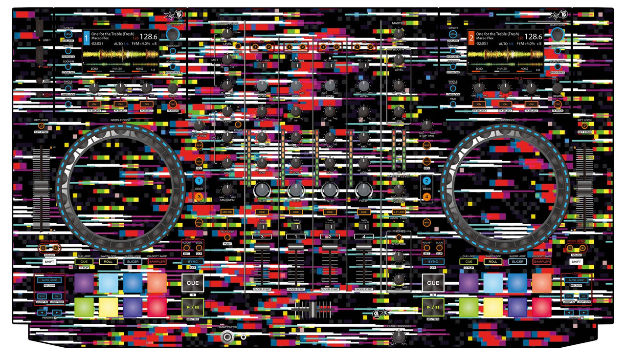 Denon DJ MCX 8000 Skin Lost Signal