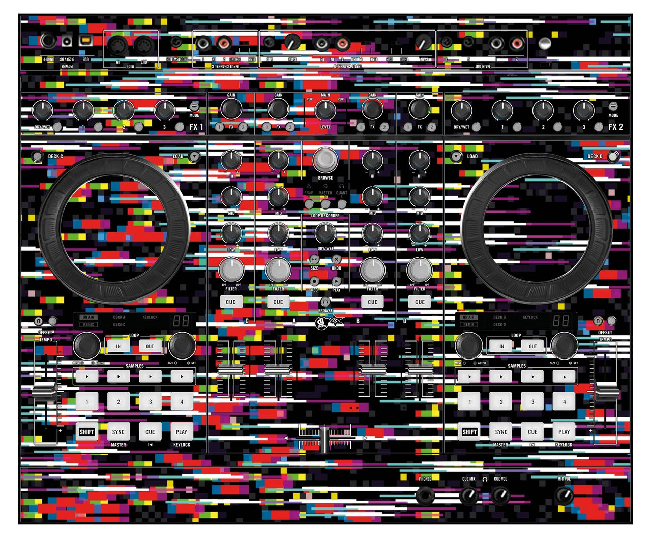 Native Instruments S4 MK1 Skin Lost Signal