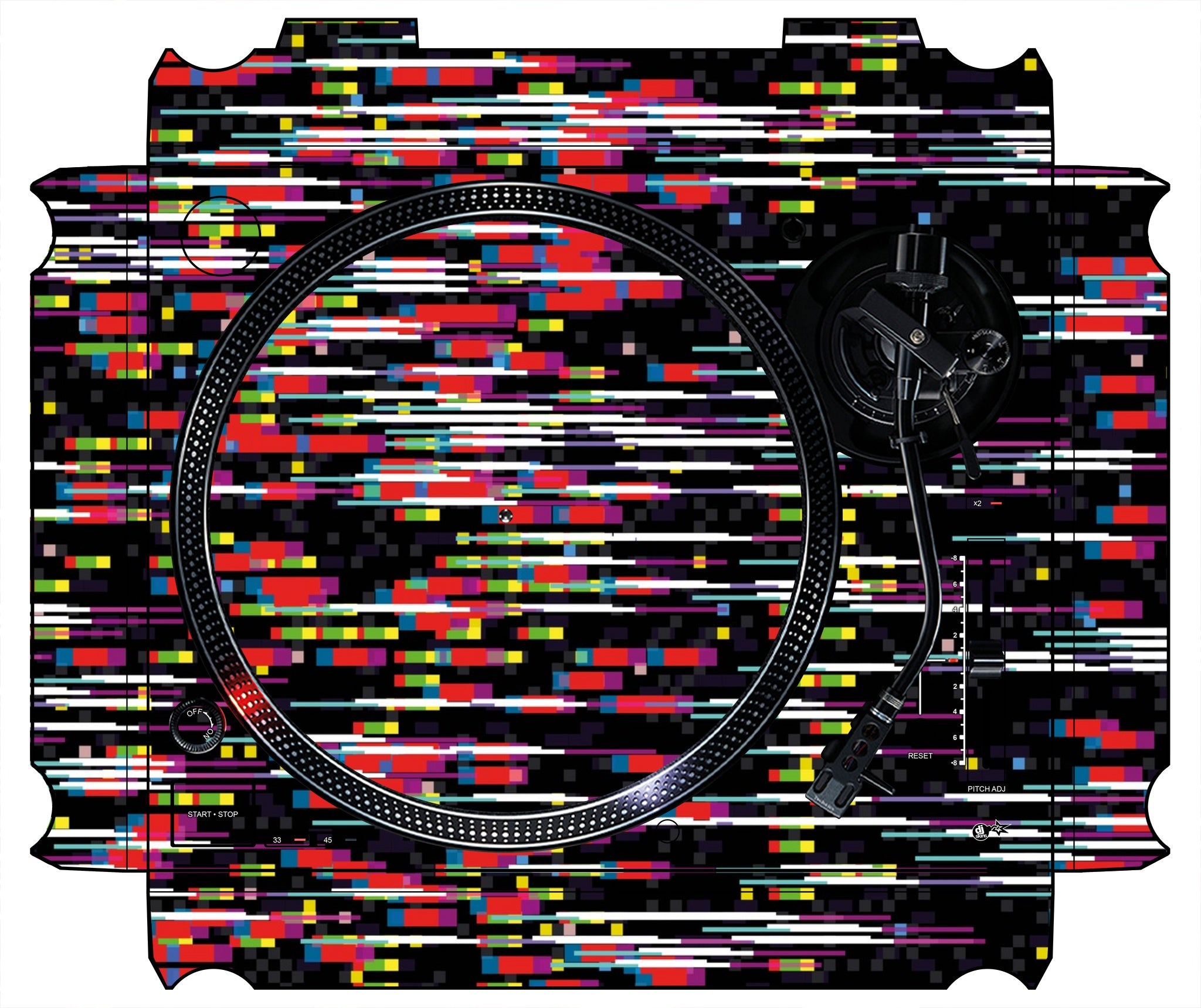 Technics 1200 / 1210 MK7 Skin Lost Signal