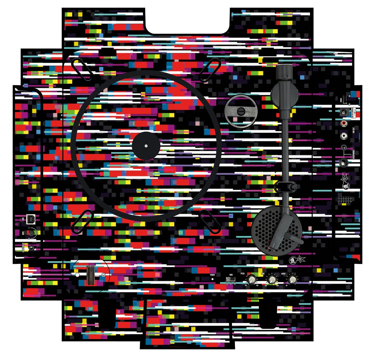 Numark PT 01 incl. Sides Skin Lost Signal
