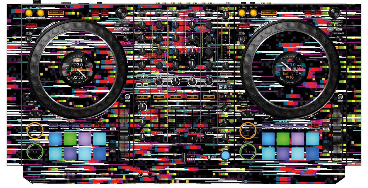 Pioneer DJ DDJ 1000 Skin Lost Signal