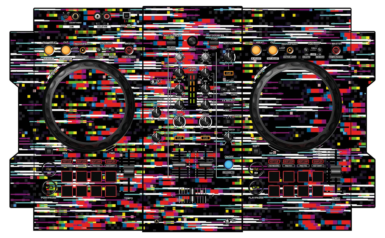 Pioneer DJ DDJ 400 Skin Lost Signal
