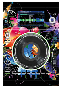 Denon DJ SC 5000 M Skin Lotus Garden