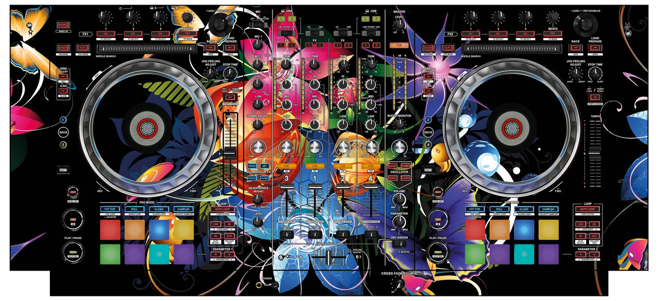 Pioneer DJ DDJ SZ Skin Lotus Garden
