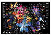 Denon DJ MC 6000 MK2 Skin Lotus Garden