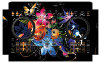 Pioneer DJ DDJ FLX 4 Skin Lotus Garden