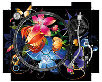 Pioneer DJ PLX 1000 Skin Lotus Garden