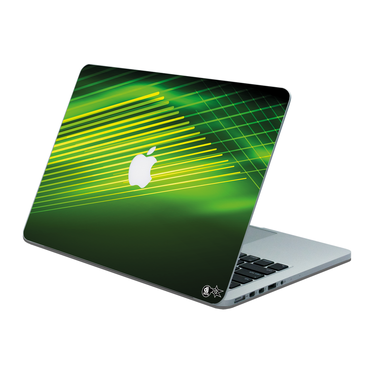 DJ Skins Laptop Skin GREEN LAZER