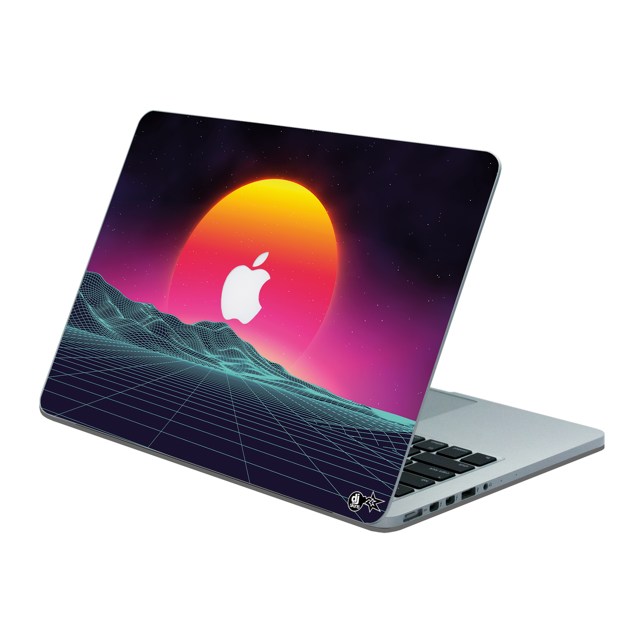 DJ Skins Laptop Skin SYNTHWAVE HORIZON