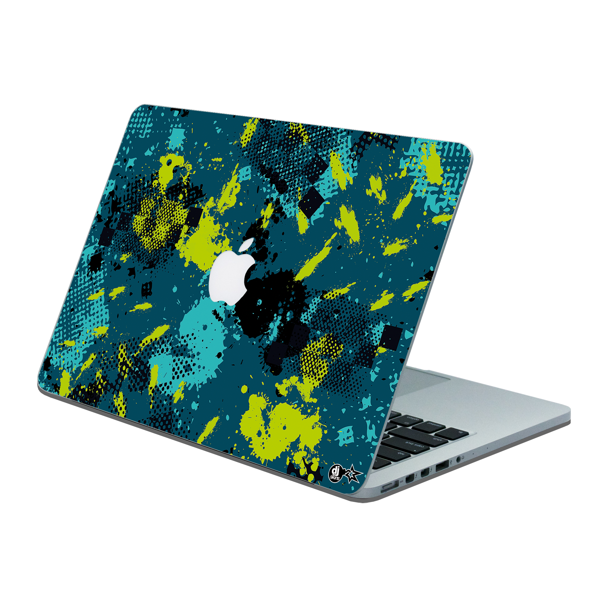 DJ Skins Laptop Skin GREEN CONFLICT