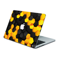 DJ Skins Laptop Skin HONEYCOMB (GELB)