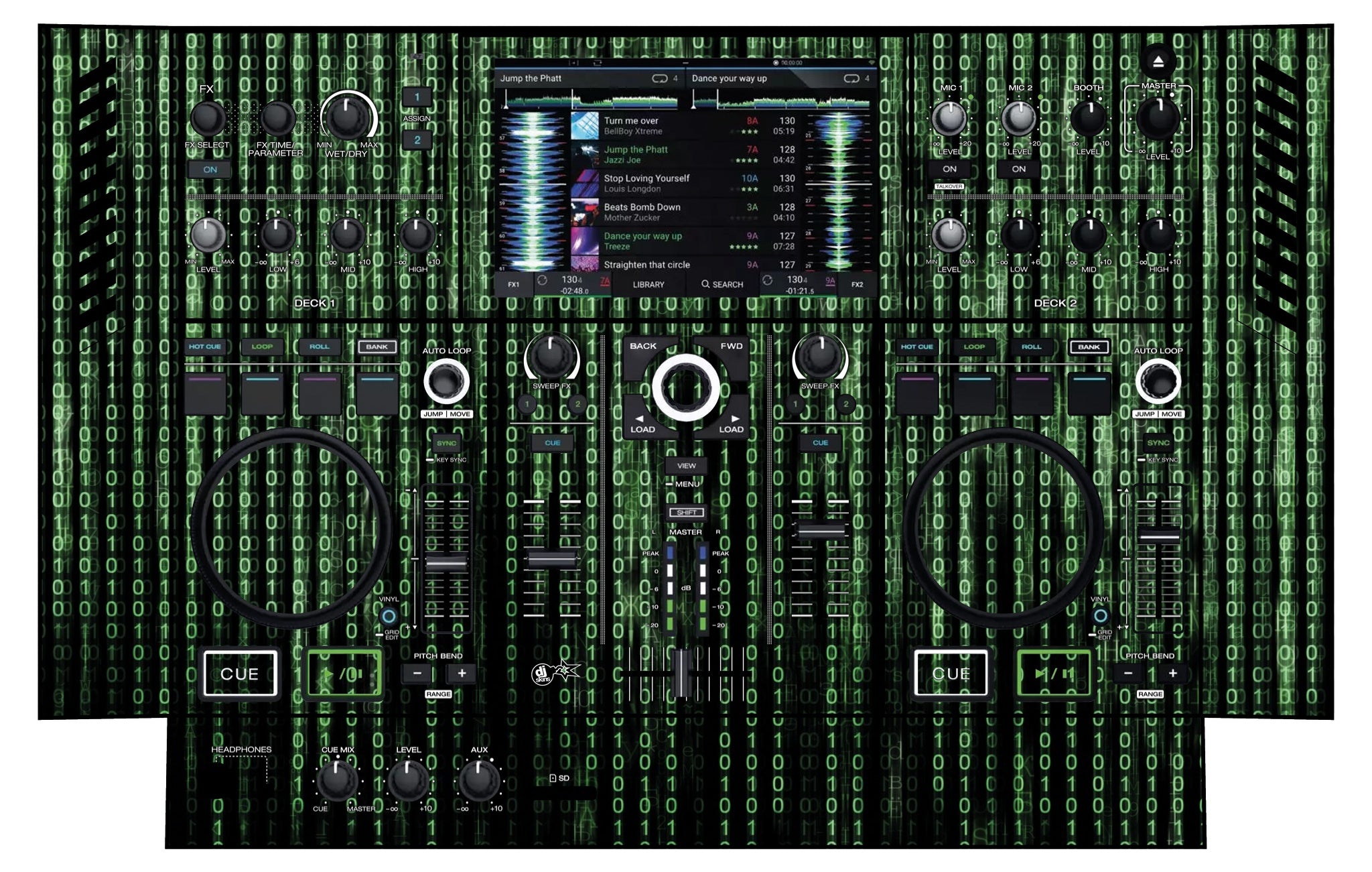 Denon DJ PRIME GO Skin Matrix