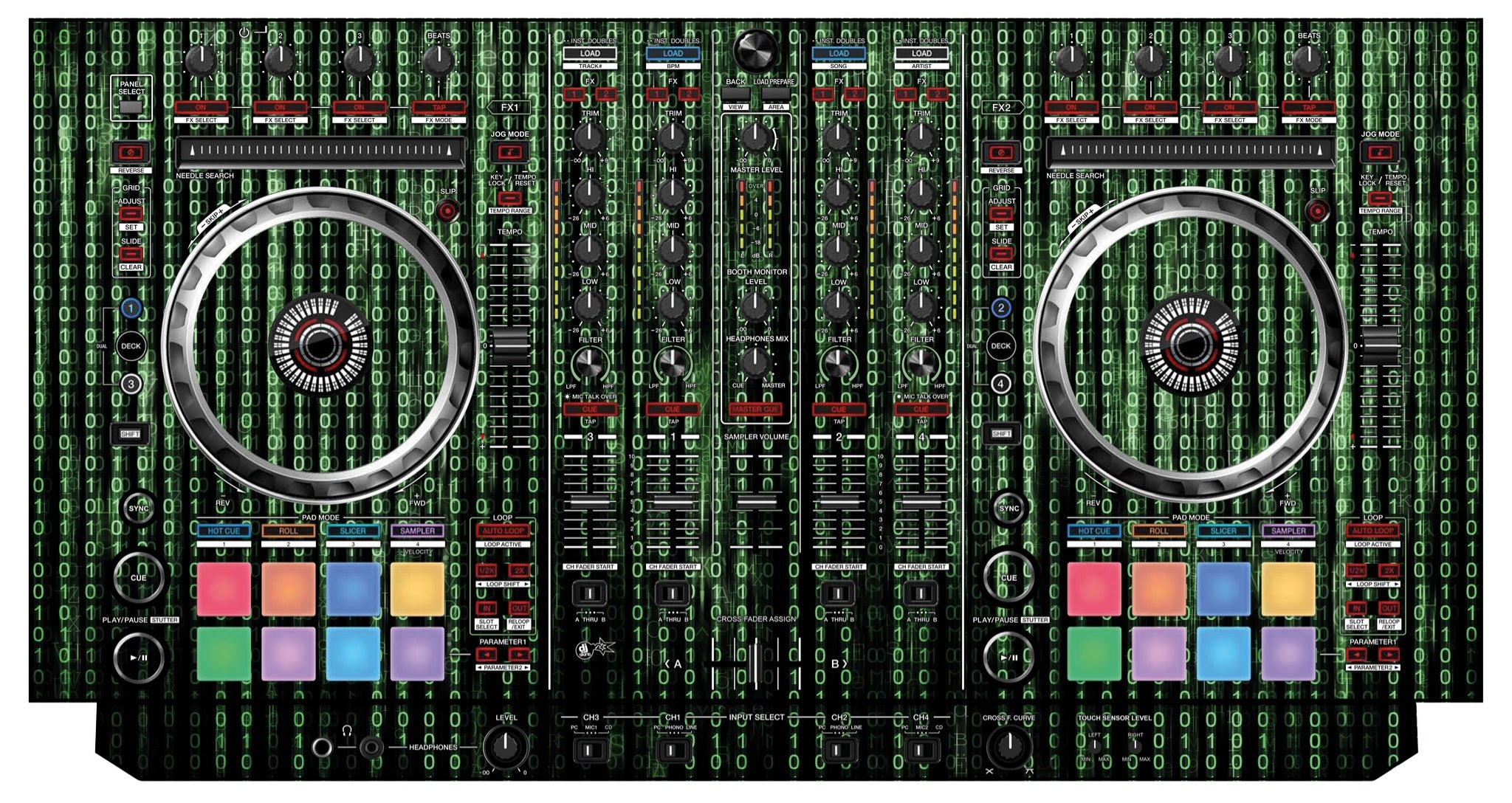 Pioneer DJ DDJ SX Skin Matrix