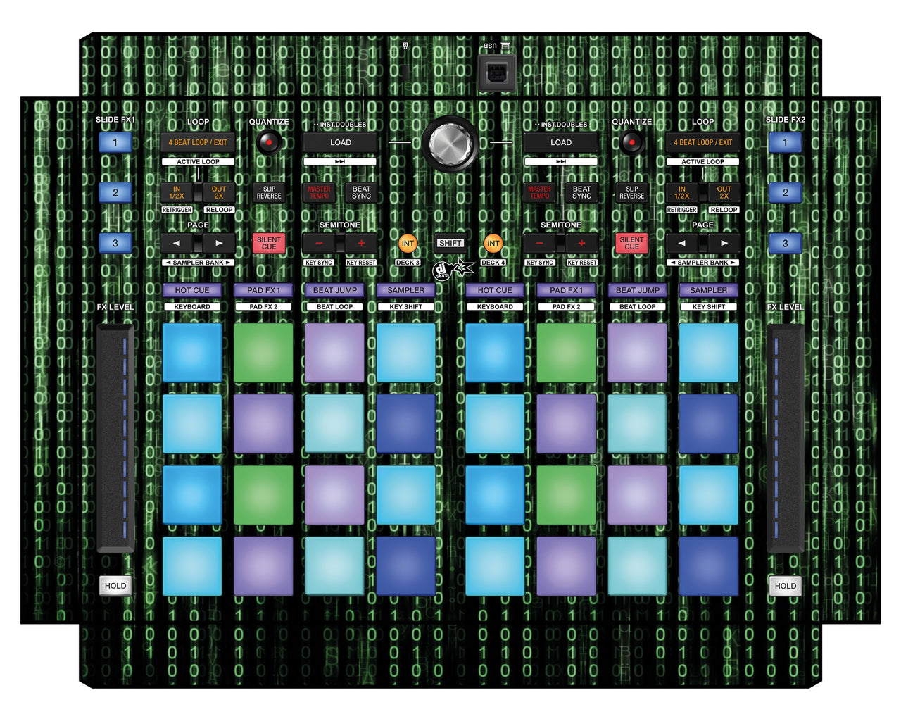 Pioneer DJ DDJ XP 1 Skin Matrix