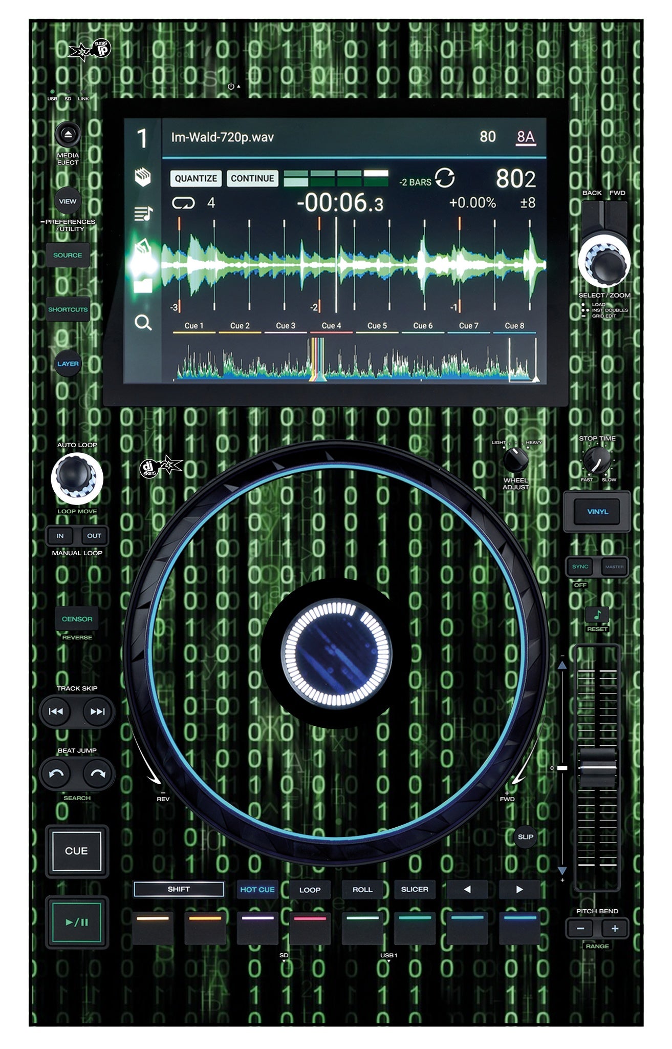 Denon DJ SC 6000 Skin Matrix