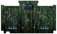Pioneer DJ XDJ RX Skin Matrix