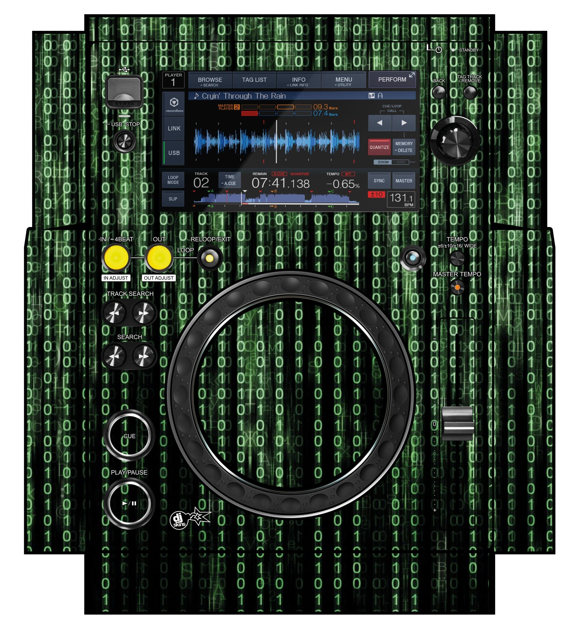 Pioneer DJ XDJ 700 Skin Matrix
