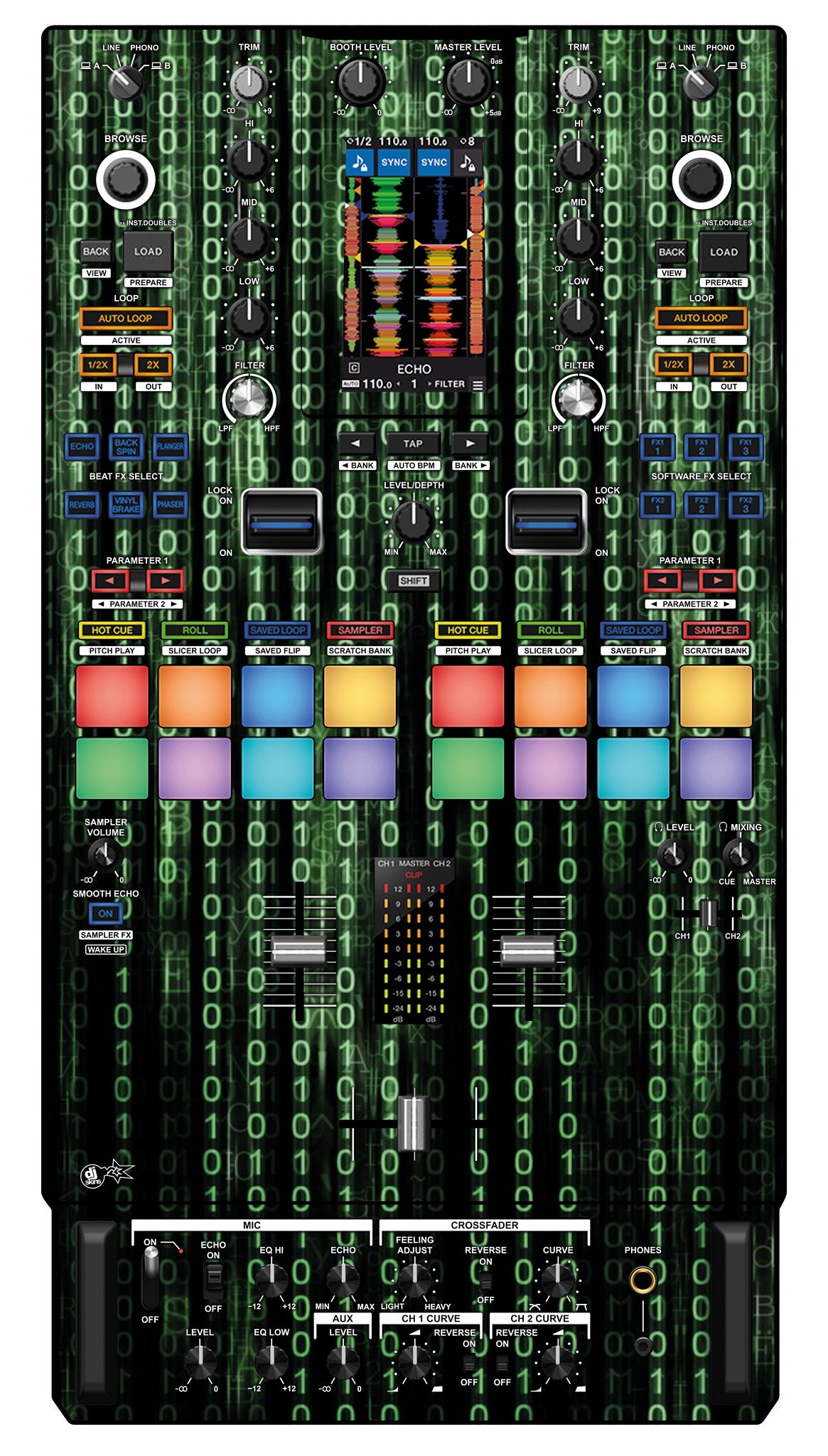 Pioneer DJ DJM S11 Skin Matrix