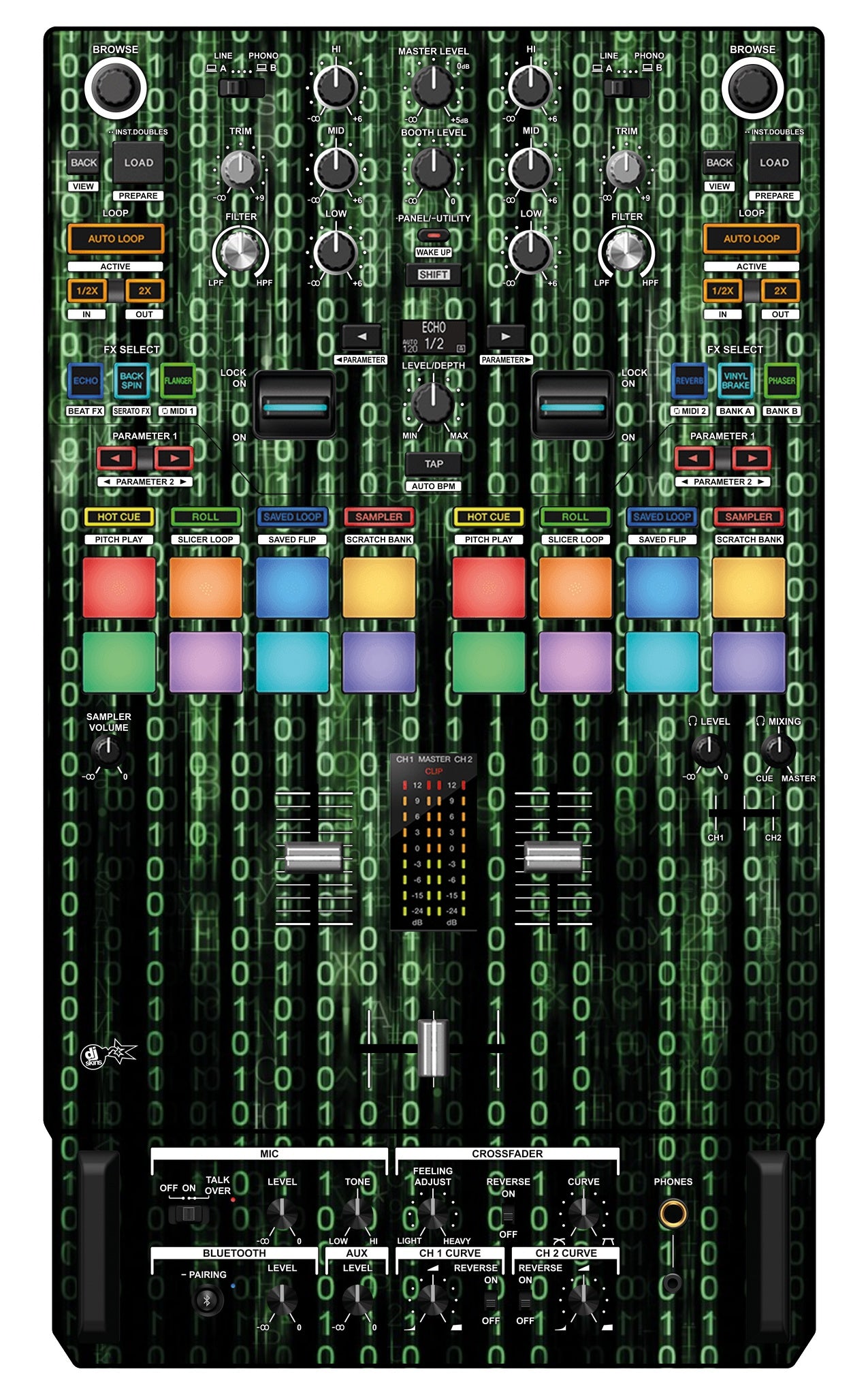 Pioneer DJ DJM S7 Skin Matrix