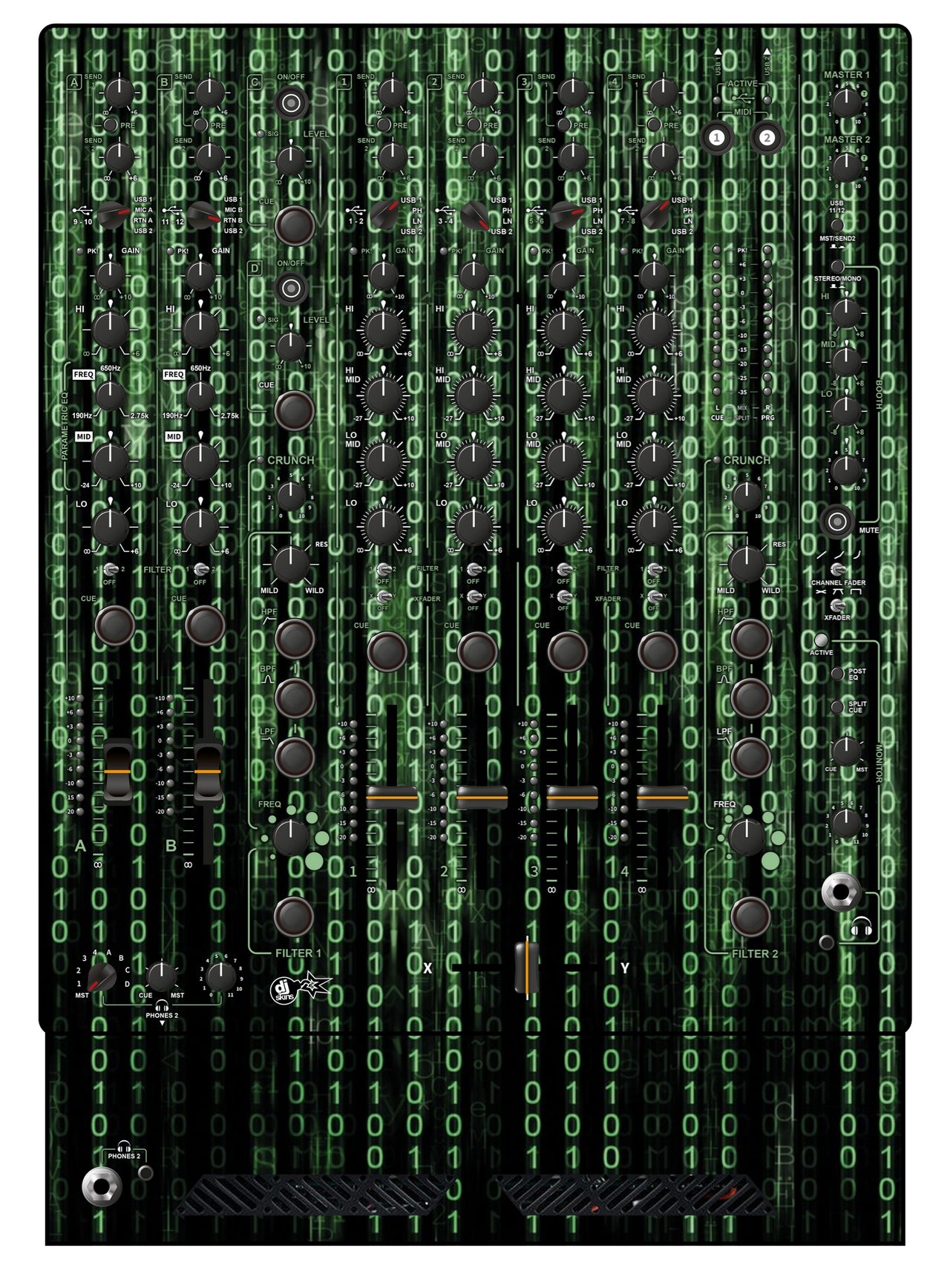 Allen and Heath XONE 96 Skin Matrix