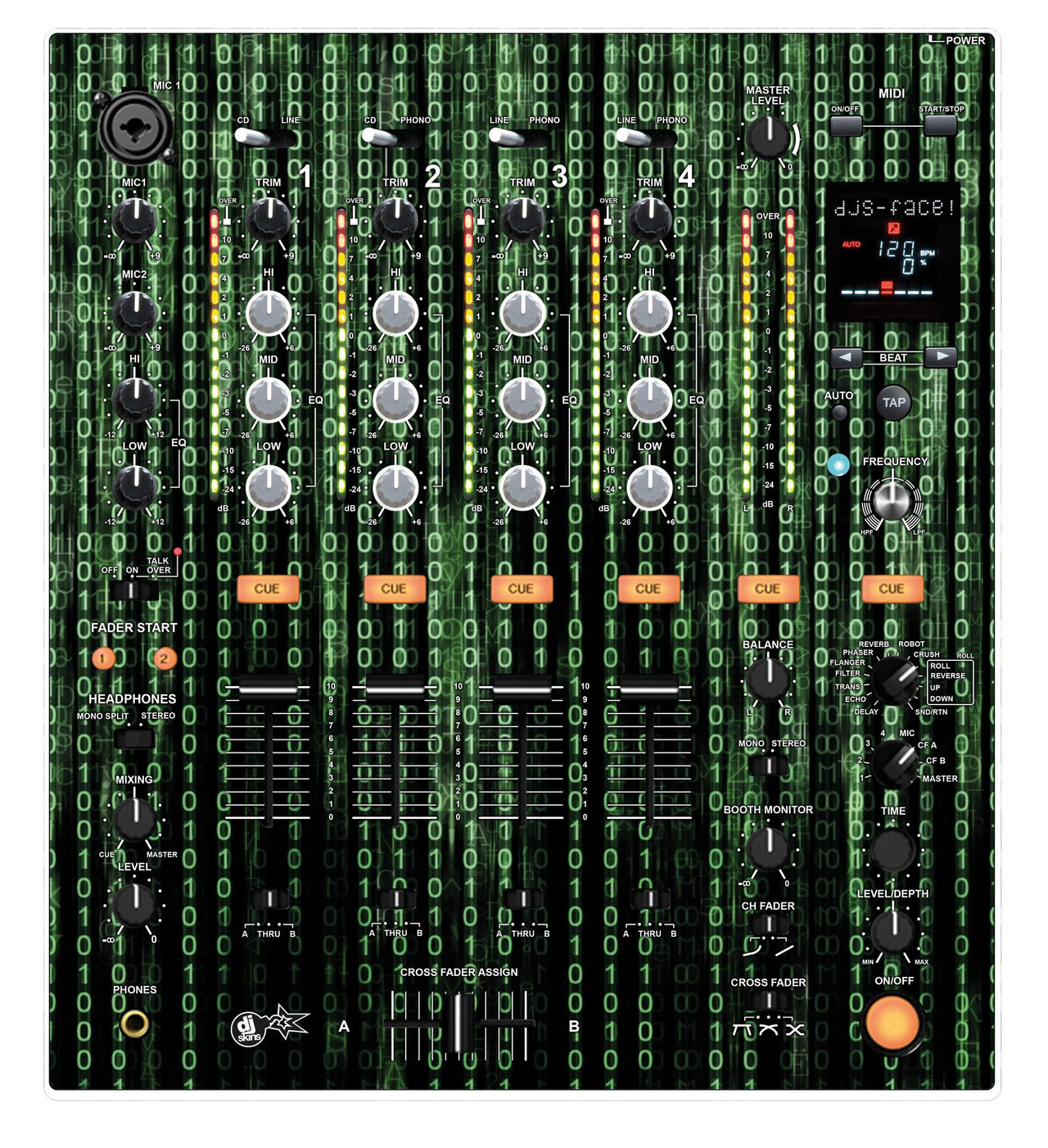 Pioneer DJ DJM 700 Skin Matrix