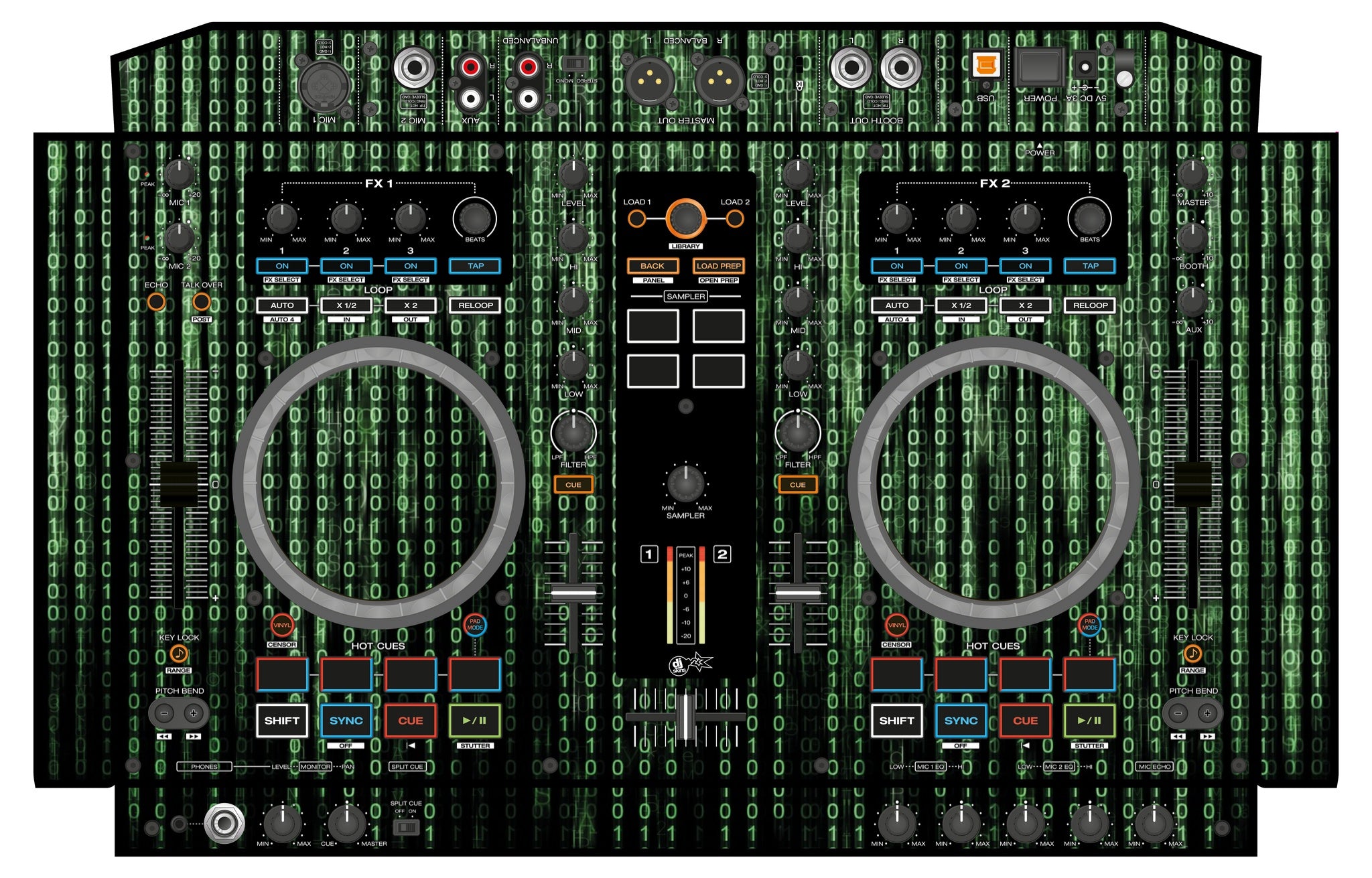 Denon DJ MC 4000 Skin Matrix