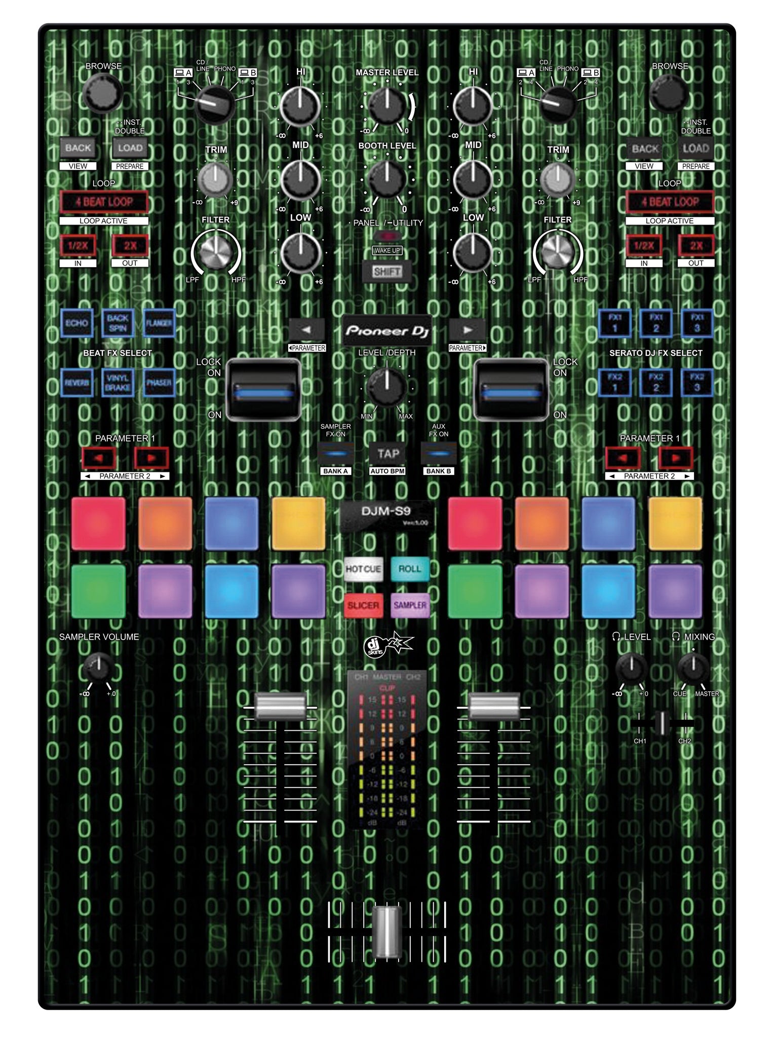 Pioneer DJ DJM S9 Skin Matrix