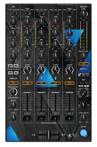 Pioneer DJ DDJ 1000 SRT MIXER Skin Metallic Bermuda Blue