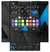 Reloop Elite Skin Metallic Bermuda Blue