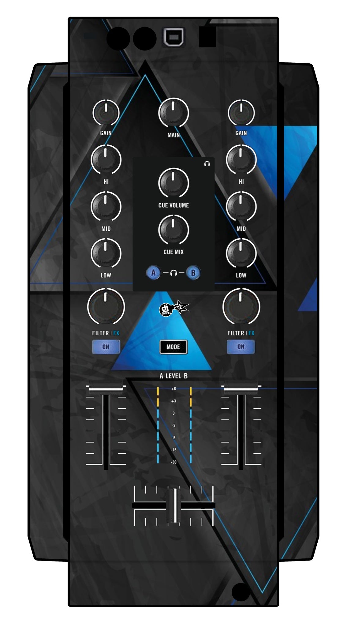 Native Instruments Z1 Skin Metallic Bermuda Blue