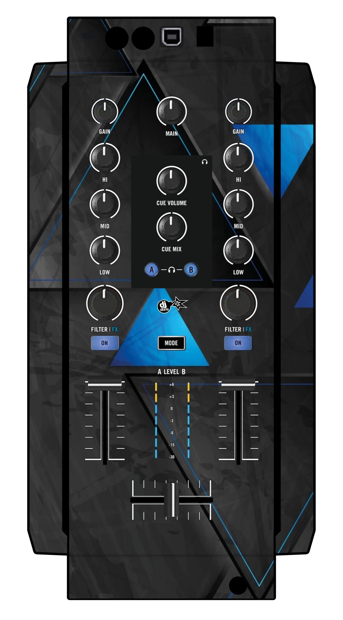 Native Instruments Z1 Skin Metallic Bermuda Blue