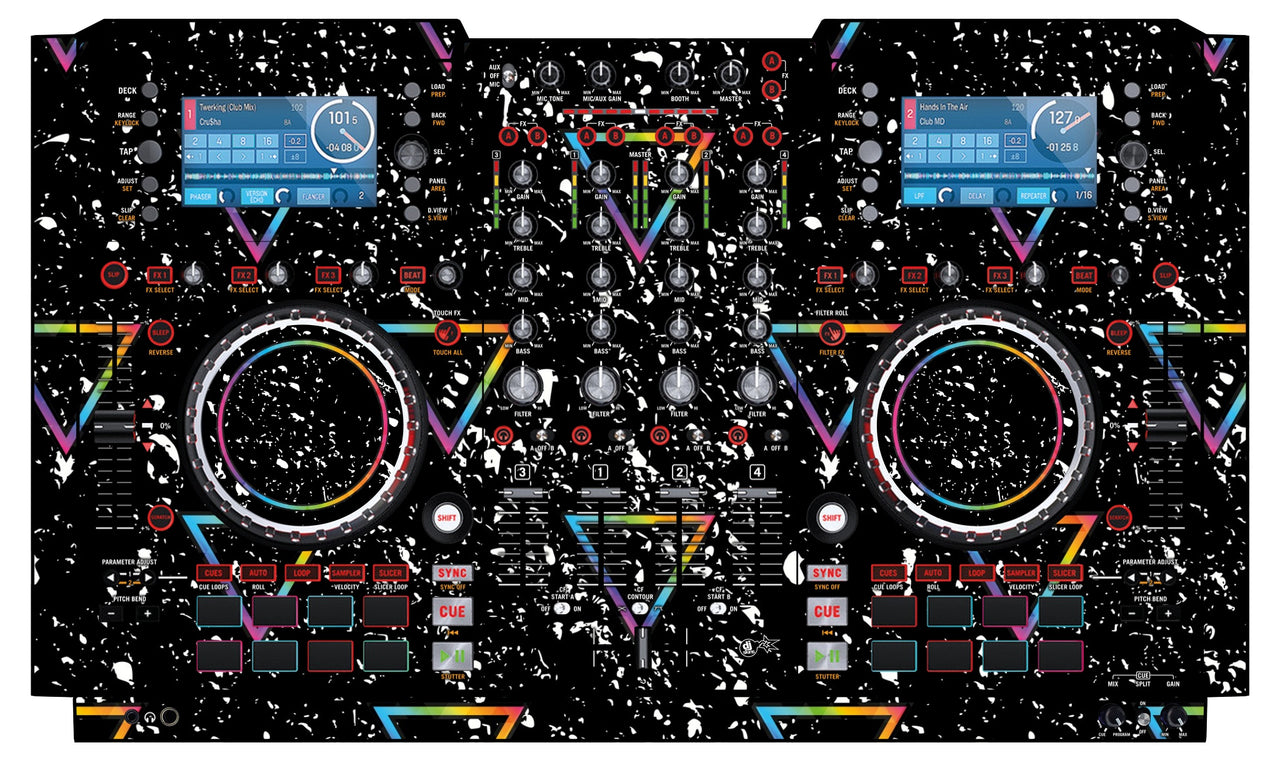 Numark NV Skin Minimal Rainbow