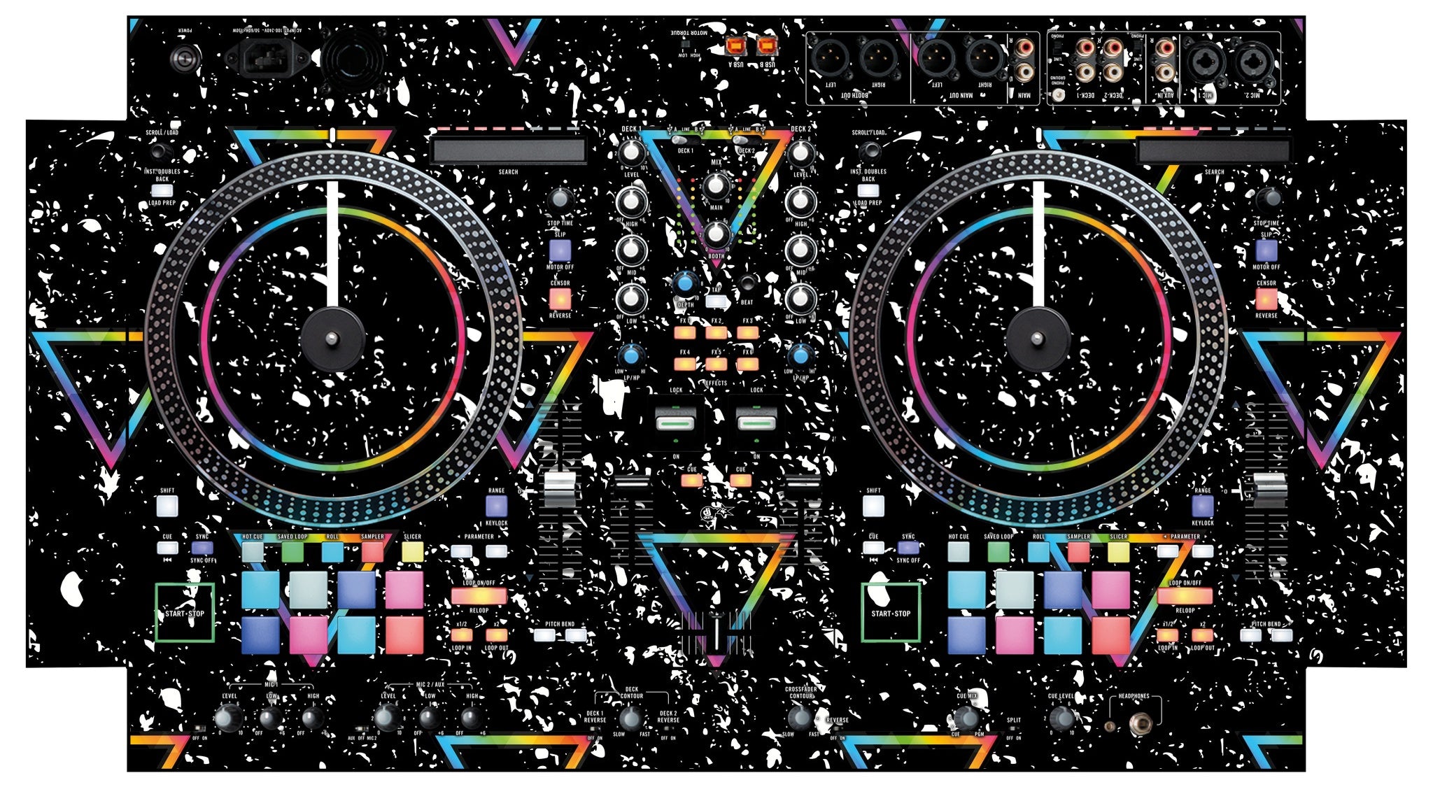 Rane ONE Skin Minimal Rainbow