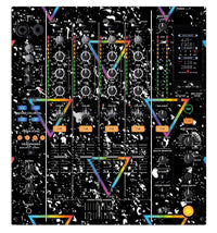 Pioneer DJ DJM 800 Skin Minimal Rainbow