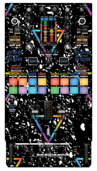 Pioneer DJ DJM S11 Skin Minimal Rainbow