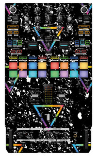 Pioneer DJ DJM S7 Skin Minimal Rainbow