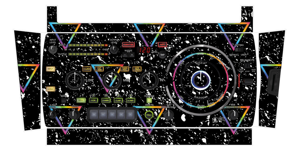 Pioneer DJ RMX 1000 Skin Minimal Rainbow