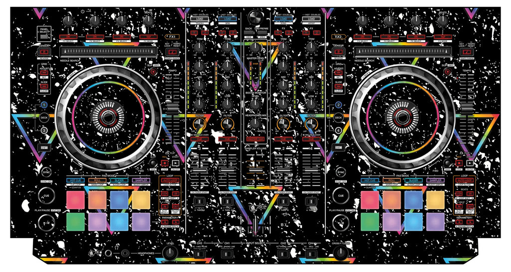Pioneer DJ DDJ SX 2 Skin Minimal Rainbow