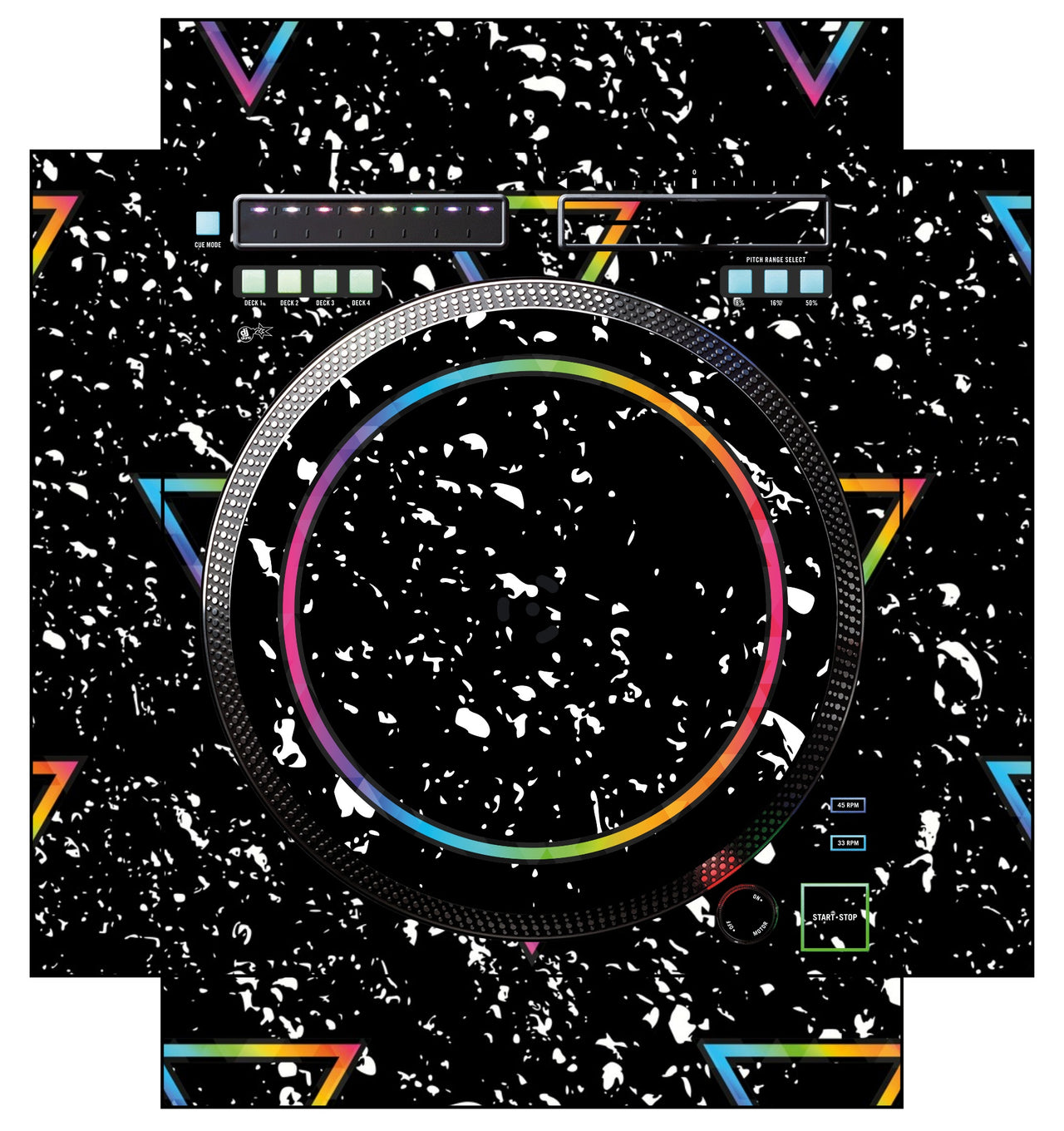 Rane TWELVE Skin Minimal Rainbow